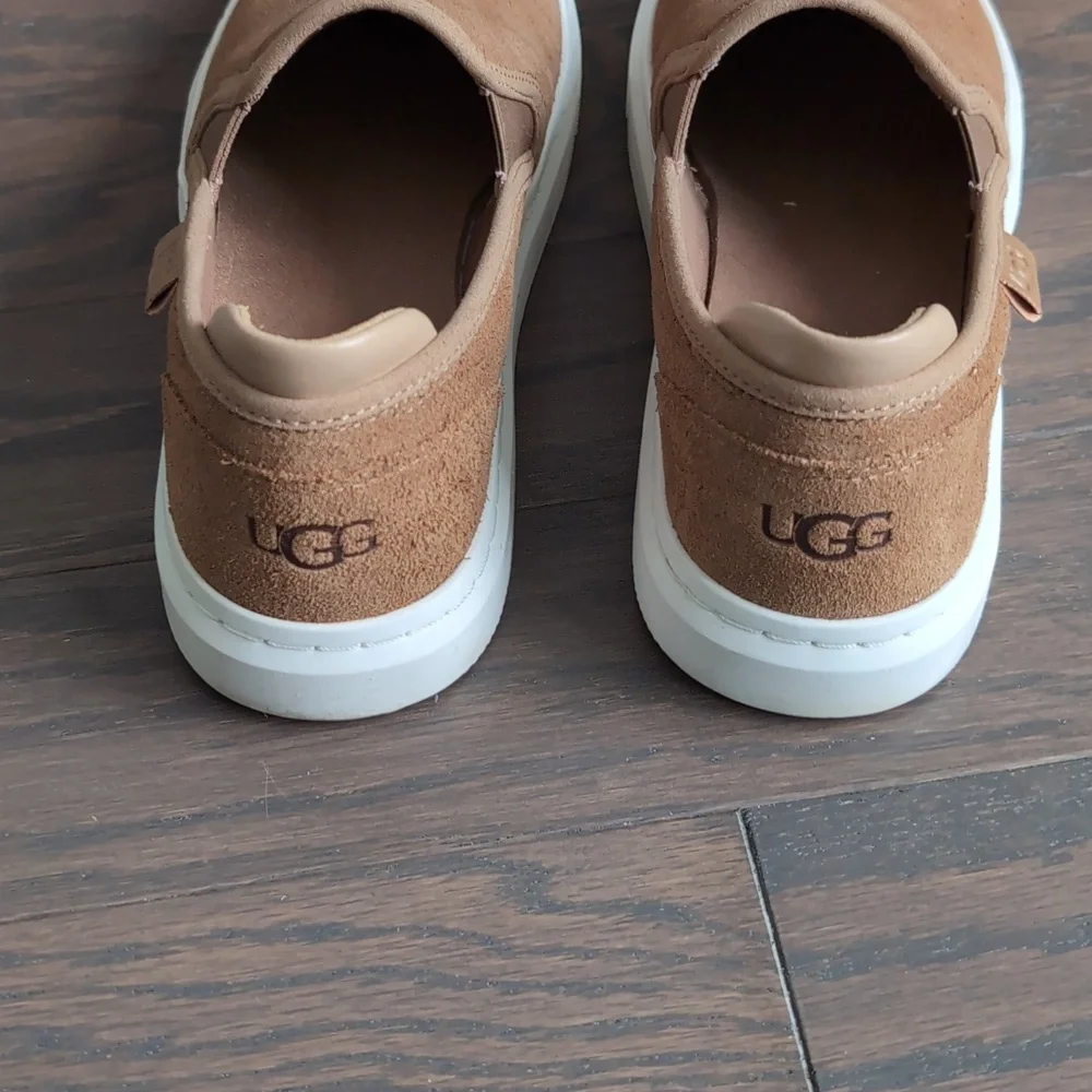 UGG Camel Slip On Sneakers Size 7 - Picture 7 of 11